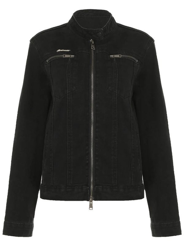 Rockmore Streetwear Double Zipper Denim Jackets Solid Casual Vintage Long Sleeve Outerwear Harajuku Cargo Style Women's Coats - Image 6